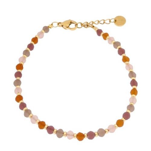 Label Kiki gold plated armband Jasmijn