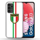 Beschermhoes Samsung Galaxy A13 Beschermhoes, motief Reizen Italië 3, wit