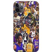Maniacase iPhone 11 Pro Max Kobe Bryant alle generaties NBA-kampioen hoesje