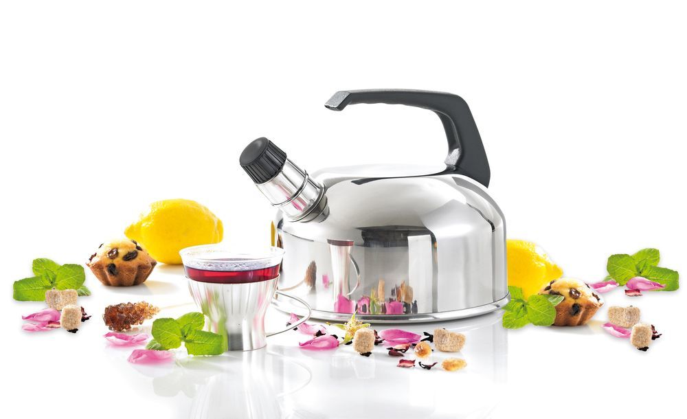 Karl Krüger Kiel Fluitketel - 2.3 l - Roestvrijstaal