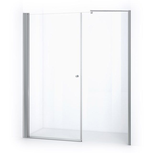 Maxaro Douchewand met Draaideur Zircon Comfort 180cm Chroom