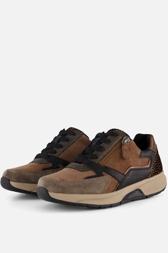 Gabor Dames Sneakers - bruin