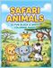 Safari Animals: 24 Fun black & white coloring pages