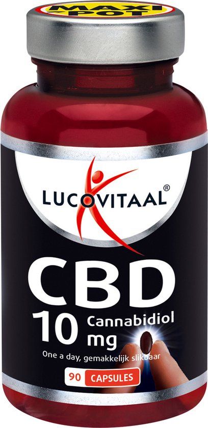 Lucovitaal CBD Capsules 10mg - 90 Capsules