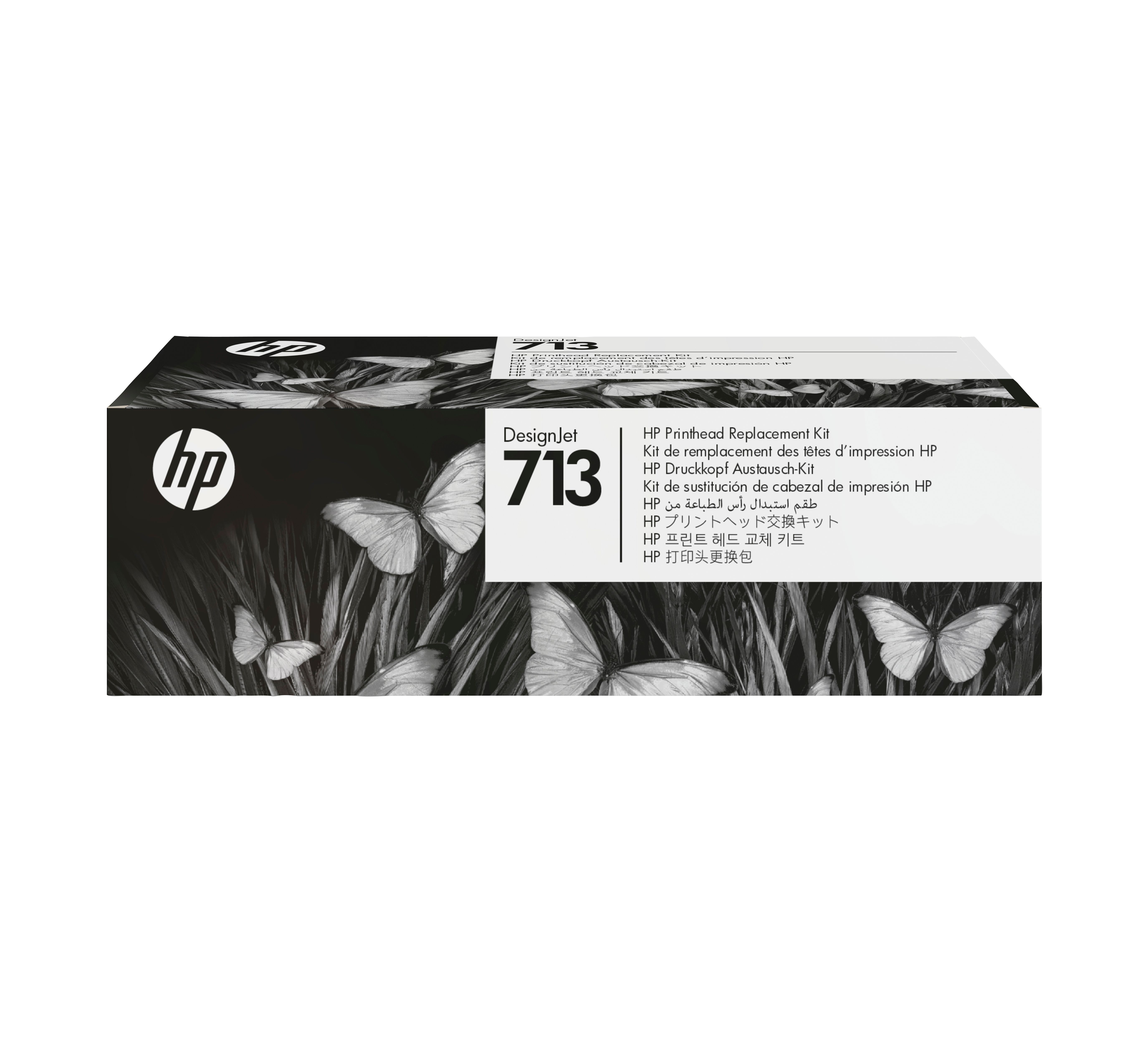 HP 713 Printkop - Thermische Inkjet - Zwart, Cyaan, Magenta, Geel