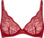 Hunkemöller Dames Lingerie Niet-voorgevormde beugel bh Isabelle - Rood - maat D75