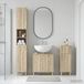 Maison Exclusive - Ensemble de meubles de salle de bain 3 pièces Delft Chêne Sonoma