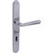 Fimet Garniture Fimet plaque longue ALT WIEN en laiton, norme DIN, chrome poli, BB - canon de couleur