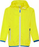 Playshoes kinderregenjas, opvouwbaar, neongelb, polyester, maat 140