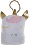 Item International Items Collection Deurstopper kinderkamer - 1 kilo gewicht - Unicorn/eenhoorn stijl - lichtblauw - 16 x 21 cm