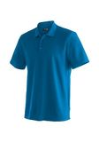Maier Sports Ulrich Heren Poloshirt 3XL Keizerlijk Blauw Polyester Korte Mouw