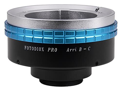 FotodioX Pro Lens Mount Adapter, compatibel met Arri Bayonet (Arri-B) 16 mm en 35 mm Lenses to C-Mount Cameras