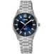 Lorus Heren analoog kwartshorloge met titanium armband, zilver