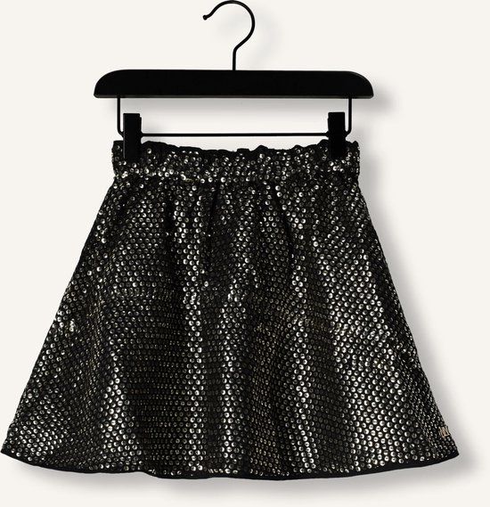 Nik & Nik Nien Skirt Meisjes - Korte rok - Zwart - Maat 152