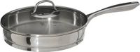 Secret de Gourmet Hapjespan met deksel - Zilver - Ø 28 cm