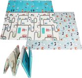 Tapis pliable en mousse 200x180cm Forêt/Rue