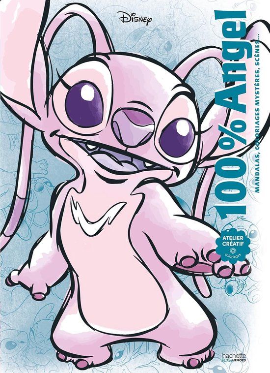 100 Disney - 100 % Angel - Hachette - Kleurboek voor volwassenen