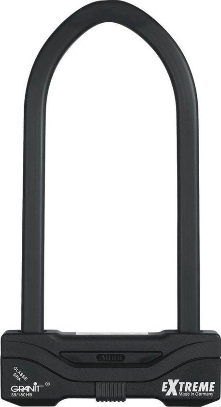 Abus Granit Extreme 59/180HB260 Beugelslot - 26 cm - Zwart