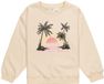 Roxy Morning Hike Terry Rg Sweatshirt Beige 16 Ans Fille