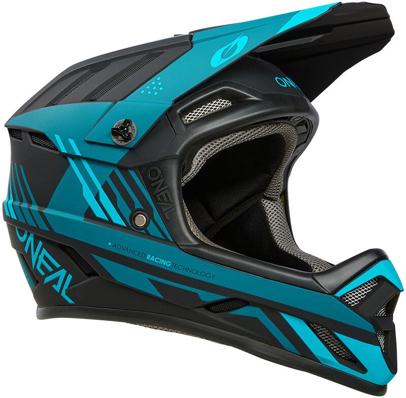 O'Neal Backflip Helm - Zwart/Turquoise - 2022 Model