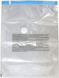 Bolsa Vacuumzakken voor kleding/textiel - Vacuum opbergzakken - 2x stuks - Transparant - 45 x 60 cm