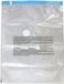 Bolsa Vacuumzakken voor kleding/textiel - Vacuum opbergzakken - 2x stuks - Transparant - 45 x 60 cm