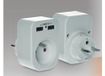 Plastrol Prise avec chargeur, 2x USB, 2,1A, modèle R-1USB