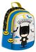 Batman sac à dos pour enfants, bleu-gris, 30 x 24 x 14 cm