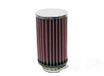 K&N RC-0410 Universele chroomfilter voor motorfiets