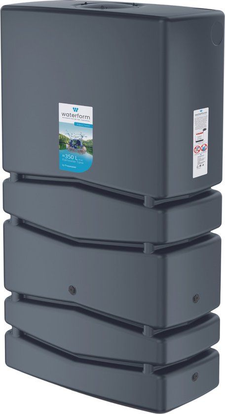 Prosperplast Aqua Tower Regenton 350 liter - Antraciet