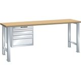 Lista Werkbank 27x36E 4 laden - hoogte 890 mm