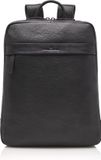 Castelijn & Beerens Onyx Bravo 15.6" Laptop Backpack - Black Leather