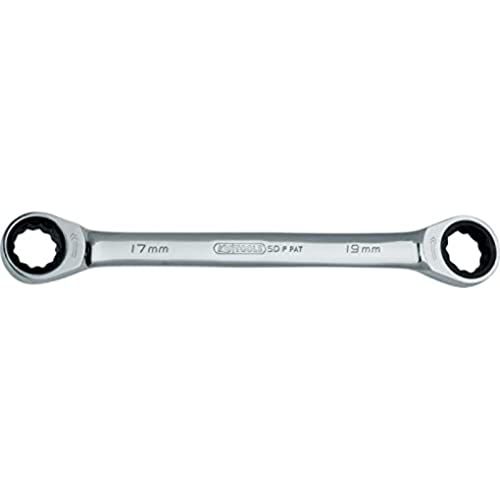 KS Tools GEARplus Double Ratcheting Ring Spanner, Straight, 10x13mm