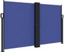 vidaXL Windscherm uittrekbaar 140x1000 cm blauw