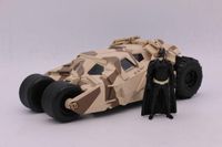 Jada Toys Batman The Dark Knight Diecast Model 1/24 2008 Batmobile Camo with figure