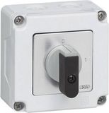 BACO NB02AGQ Lastscheidingsschakelaar 16 A 1 x 90 ° Grijs, Zwart 1 stuk(s)