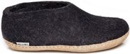 Glerups Warme Vilten Pantoffel Schoen - Zwart
