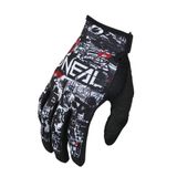 O'NEAL Mayhem Attack Zwart Wit Motorcross Handschoenen - Maat M