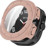Wigento Samsung Galaxy Watch Ultra 47mm / Ultra 2025 Beschermhoes + 9H gehard glas, roze
