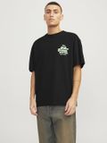 JACK&JONES JORTOAST TEE SS CREW NECK TG LN T-shirt L Noir Coton Hommes