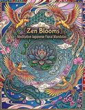 Zen Blooms: Meditative Japanese Floral Mandalas
