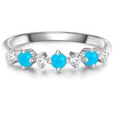 Glanzstücke München Ring Zilver 999 zilver Zirkonia Wit 17.25 mm / maat 54 voor Vrouwen