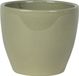 Ter Steege Pot de fleurs - vert - look scandinave - brillant - céramique - 15 x 12 cm