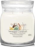 Yankee Candle Sweet Vanilla Horchata Medium Geurkaars