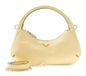 GUESS Gilda Mini Hobo Pale Yellow Lichtgeel Schoudertas Handtas