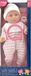 DANTE DollsWorld Poppen. Baby Babble, 38 cm