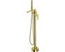 Mexen Leda freestanding bath tap, gold