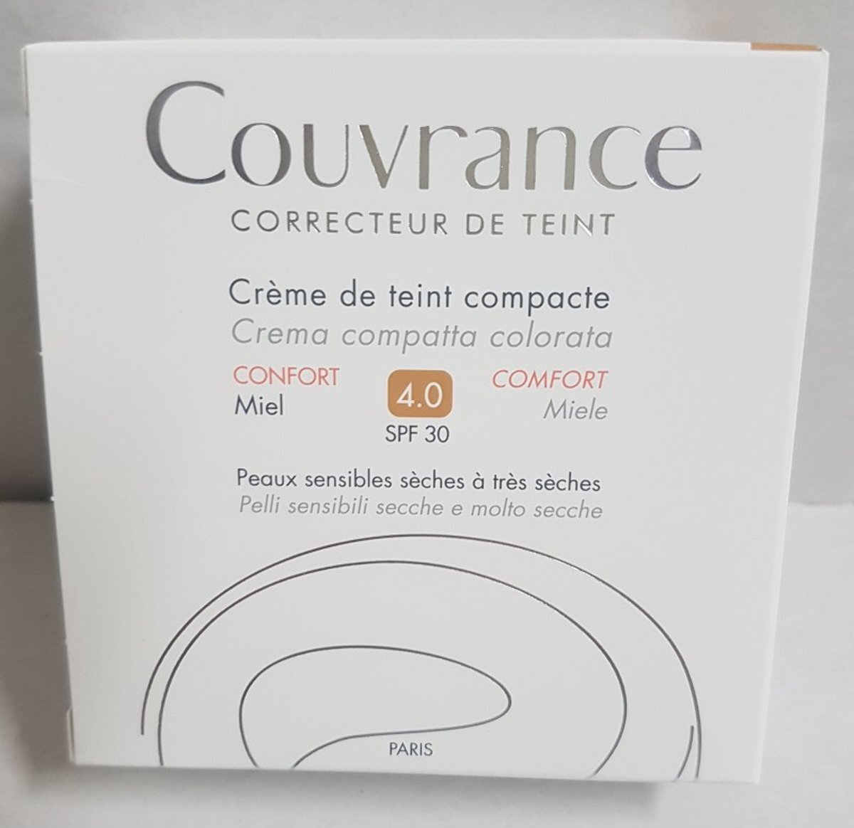 Avène - Couvrance CrÃ¨me De Teint Compact Confort nÂ°3 Peaux Miel