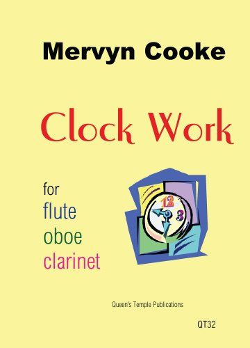 Queen's Temple Publications Mervyn Cooke Clock Work - 9790708015208