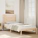 vidaXL Bedframe extra lang zonder matras massief hout 100x220 cm